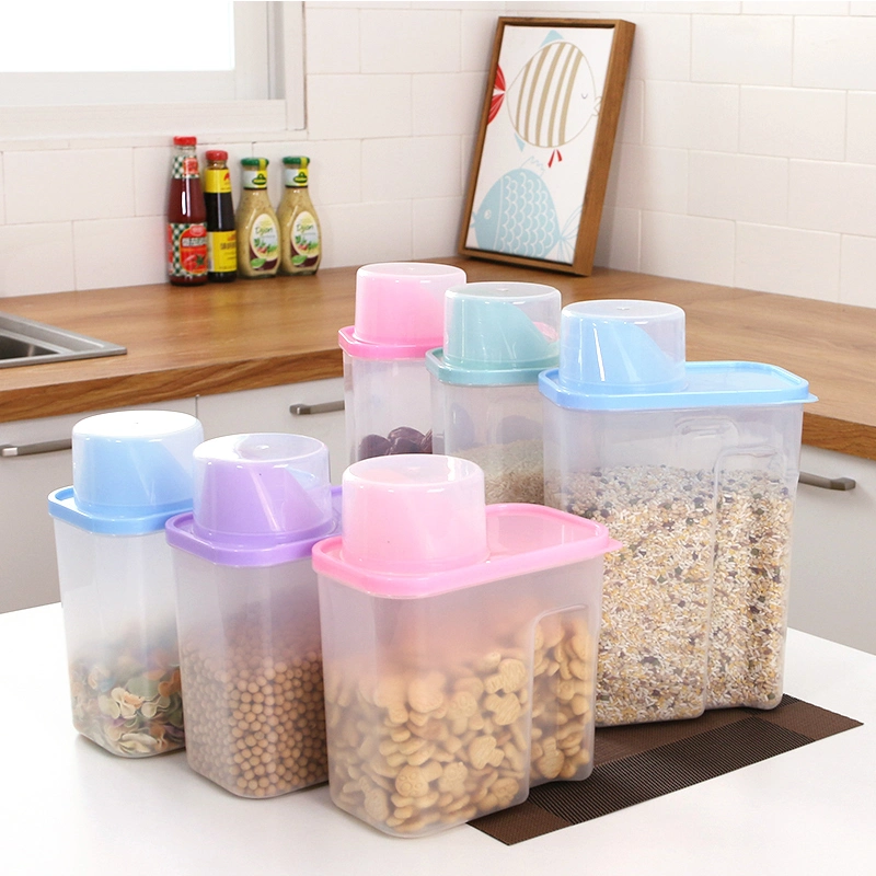 Multi-Functional Airtight Food Storage Container Plastic Container for Household